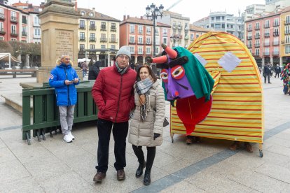 As ha sido el domingo de carnaval por el centro de Burgos.