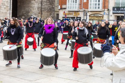 As ha sido el domingo de carnaval por el centro de Burgos.