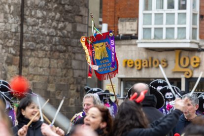 As ha sido el domingo de carnaval por el centro de Burgos.