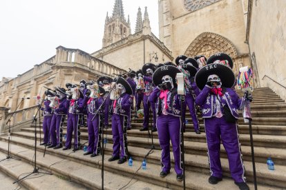 As ha sido el domingo de carnaval por el centro de Burgos.