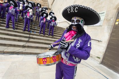 As ha sido el domingo de carnaval por el centro de Burgos.