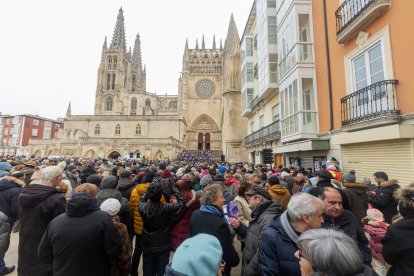 As ha sido el domingo de carnaval por el centro de Burgos.