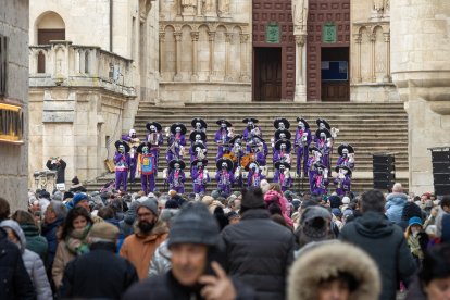 As ha sido el domingo de carnaval por el centro de Burgos.