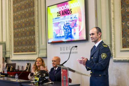 Imagen de la celebración de los Bomberos.