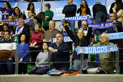 Imagen del partido entre el Silbö San Pablo Burgos y el Betis.