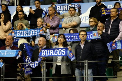 Imagen del partido entre el Silbö San Pablo Burgos y el Betis.