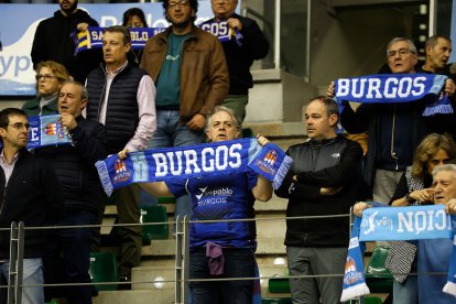 Imagen del partido entre el Silbö San Pablo Burgos y el Betis.
