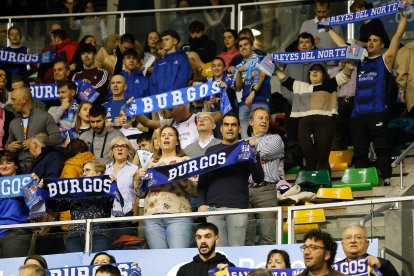 Imagen del partido entre el Silbö San Pablo Burgos y el Betis.