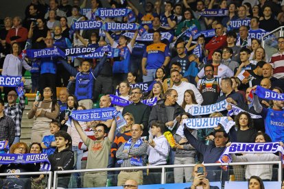 Imagen del partido entre el Silbö San Pablo Burgos y el Betis.