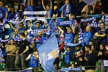 Imagen del partido entre el Silbö San Pablo Burgos y el Betis.