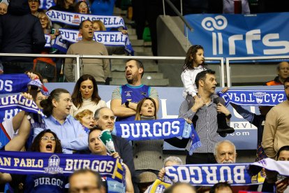 Imagen del partido entre el Silbö San Pablo Burgos y el Betis.