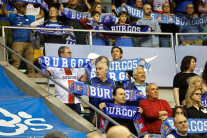 Imagen del partido entre el Silbö San Pablo Burgos y el Betis.