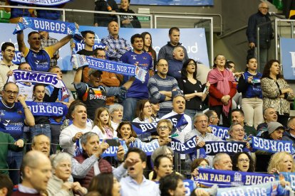 Imagen del partido entre el Silbö San Pablo Burgos y el Betis.