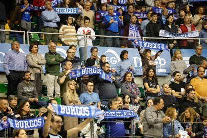 Imagen del partido entre el Silbö San Pablo Burgos y el Betis.