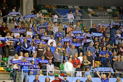 Imagen del partido entre el Silbö San Pablo Burgos y el Betis.