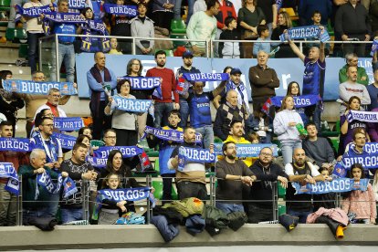 Imagen del partido entre el Silbö San Pablo Burgos y el Betis.