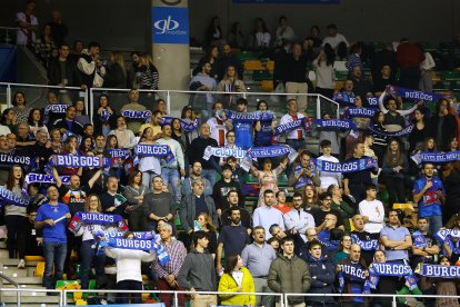 Imagen del partido entre el Silbö San Pablo Burgos y el Betis.