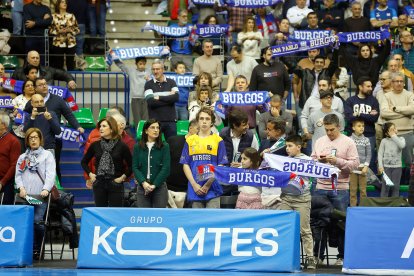 Imagen del partido entre el Silbö San Pablo Burgos y el Betis.