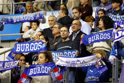 Imagen del partido entre el Silbö San Pablo Burgos y el Betis.