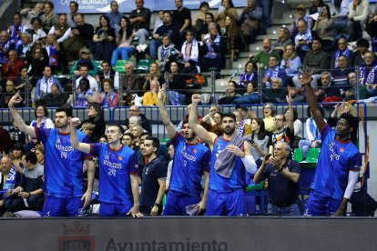 Imagen del partido entre el Silbö San Pablo Burgos y el Betis.