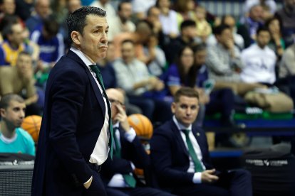 Imagen del partido entre el Silbö San Pablo Burgos y el Betis.