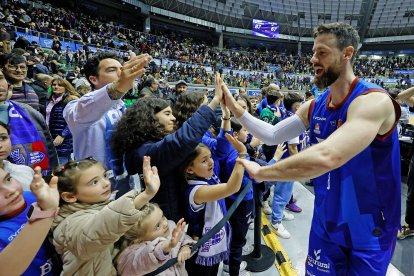 Imagen del partido entre el Silbö San Pablo Burgos y el Betis.