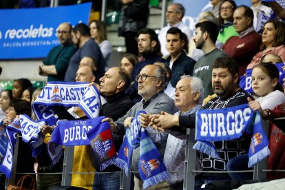 Imagen del partido entre el Silbö San Pablo Burgos y UEMC Real Valladolid.