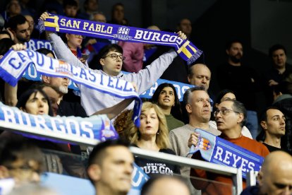 Imagen del partido entre el Silbö San Pablo Burgos y UEMC Real Valladolid.