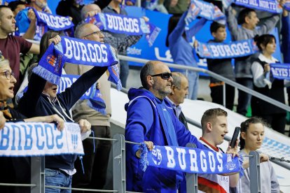 Imagen del partido entre el Silbö San Pablo Burgos y UEMC Real Valladolid.