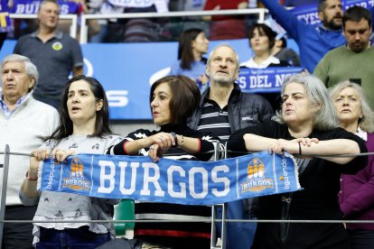 Imagen del partido entre el Silbö San Pablo Burgos y UEMC Real Valladolid.