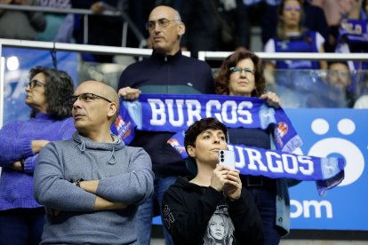 Imagen del partido entre el Silbö San Pablo Burgos y UEMC Real Valladolid.