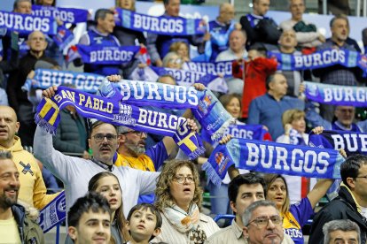 Imagen del partido entre el Silbö San Pablo Burgos y UEMC Real Valladolid.