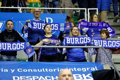 Imagen del partido entre el Silbö San Pablo Burgos y UEMC Real Valladolid.