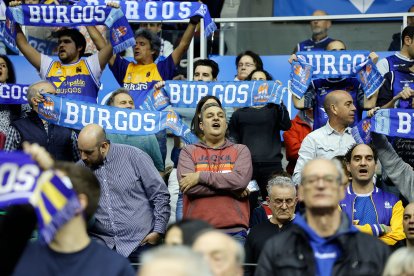 Imagen del partido entre el Silbö San Pablo Burgos y UEMC Real Valladolid.