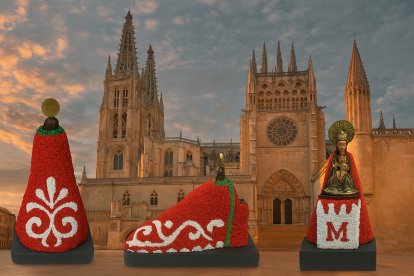 Los cambios buscan hacer la ofrenda más visual y contribuir a la candidatura de Burgos 2031.