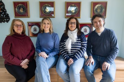 De izquierda a derecha: Ana Ayala, Gemma Sanz, Cristina de Velasco y Alejandro Garmón.
