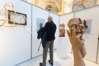 Aunque casi todo es pintura, también hay hueco para la escultura.