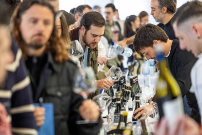 La cita reunió a 130 bodegas con 800 referencias de vinos diferentes que atrajeron el interes de unas 2.000 personas.