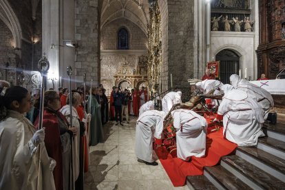 Imagen del Vía Crucis penitencial.