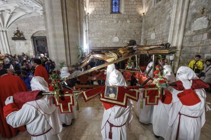 Imagen del Vía Crucis penitencial.