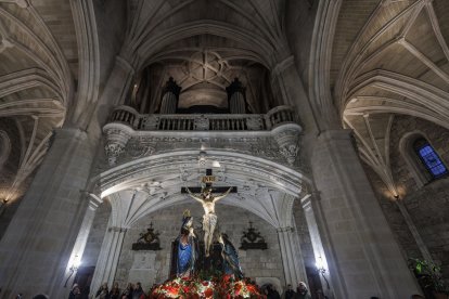 Imagen del Vía Crucis penitencial.