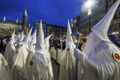 Imagen de la procesión del Encuentro.