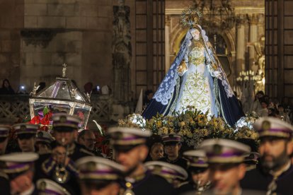 Imagen de la procesión del Santo Entierro.