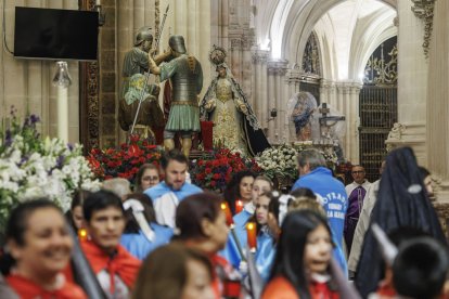 Imagen de la procesión del Santo Entierro.