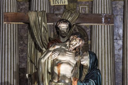 Imagen de la procesión del Santo Entierro.