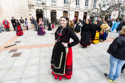 Instante de la Procesión del Anuncio Pascual.
