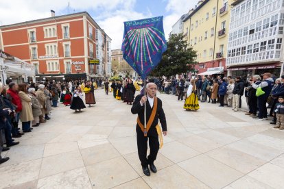 Instante de la Procesión del Anuncio Pascual.