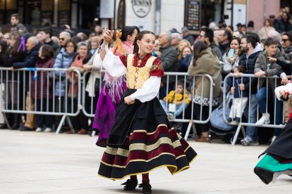 Instante de la Procesión del Anuncio Pascual.