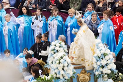 Instante de la Procesión del Anuncio Pascual.