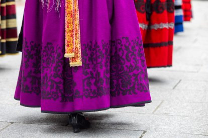 Instante de la Procesión del Anuncio Pascual.